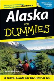 Cover of: Alaska for Dummies by Charles P. Wohlforth