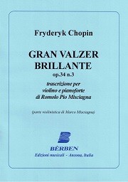 Cover of: Fryderyk Chopin: Grande Valse Brillante, op.34 n.3, for violin adn piano by 