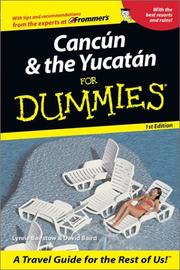 Cover of: Cancun and the Yucatan for Dummies