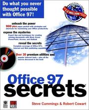 Cover of: Office 97 secrets by Steve Cummings