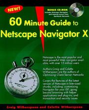 Cover of: 60 minute guide to Netscape Navigator 3