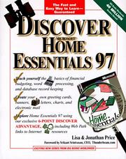 Cover of: Discover Microsoft Home Essentials 97 by Lisa Price