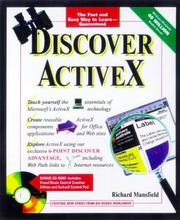 Cover of: Discover ActiveX | Mansfield, Richard