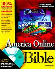 Cover of: America Online bible