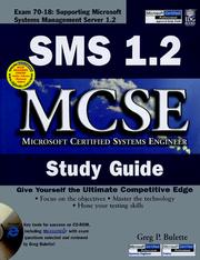 Cover of: SMS 1.2 MCSE study guide by Greg P. Bulette