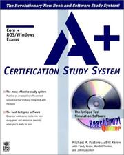 Cover of: A+ certification study system