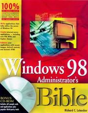 Cover of: Windows 98 administrator's bible