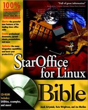 Cover of: StarOffice for Linux Bible