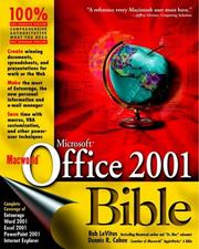 Cover of: Macworld Microsoft Office 2001 Bible