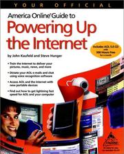 Cover of: Your Official America Online Guide to Powering Up the Internet