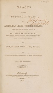 Cover of: Tracts on the natural history of animals and vegetables
