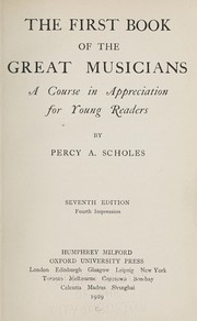 Cover of: The complete book of the great musicians by Scholes, Percy Alfred