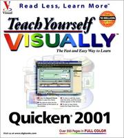 Cover of: Teach Yourself Quicken 2001 VISUALLY