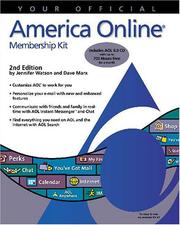 Cover of: Your official America Online membership kit by Jennifer Watson