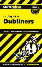 Cover of: CliffsNotes Dubliners