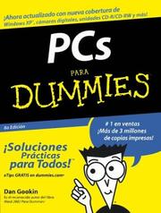 Cover of: PCs Para Dummies, Spanish Edition by Dan Gookin