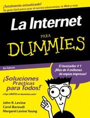 Cover of: Internet Para Dummies, Spanish Edition by John R. Levine, Carol Baroudi, Margaret Levine Young