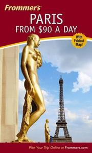 Cover of: Frommer's Paris from $90 a Day