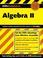 Cover of: Algebra II