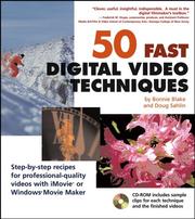Cover of: 50 fast digital video techniques by Bonnie Blake