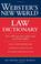 Cover of: Webster's New World Law Dictionary