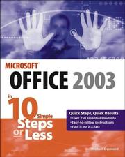 Cover of: Microsoft Office 2003 in 10 Simple Steps or Less