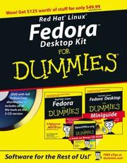 Cover of: Red Hat Linux Fedora Desktop Kit for Dummies | Jon 