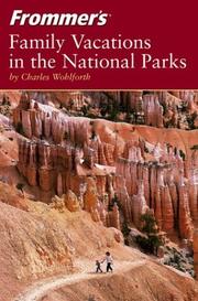 Cover of: Frommer's Family Vacations in the National Parks (Park Guides)