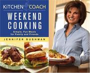 Cover of: Kitchen Coach: Weekend Cooking (Kitchen Coach)