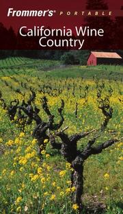 Frommer's Portable California Wine Country by Erika Lenkert