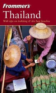 Cover of: Frommer's Thailand (Frommer's Complete) by Charles Agar