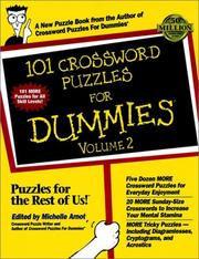 Cover of: 101 Crossword Puzzles for Dummies, Volume 2