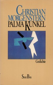 Cover of: Palma Kunkel: Gedichte
