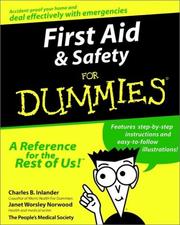 Cover of: First Aid & Safety for Dummies