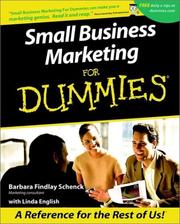 Small business marketing for dummies by Barbara Findlay Schenck