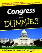 Congress for dummies by David Silverberg