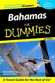 Bahamas for dummies by Darwin Porter, Danforth Prince