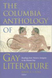 Cover of: The Columbia Anthology of Gay Literature