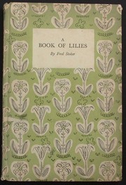 Cover of: A book of lilies