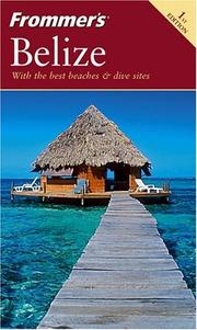 Cover of: Frommer's Belize (Frommer's Complete) by Eliot Greenspan