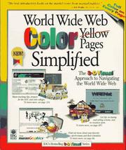 Cover of: World Wide Web color yellow pages simplified.