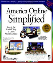 Cover of: America Online® Simplified® by Ruth Maran