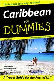 Caribbean for dummies by Echo Montgomery Garrett, Kevin Garrett