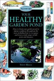 Cover of: Your healthy garden pond