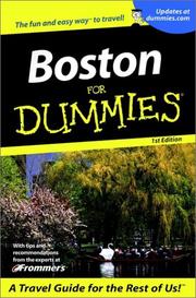 Cover of: Boston for Dummies