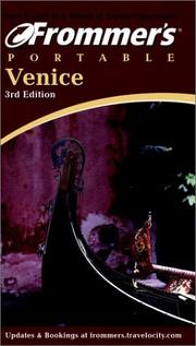 Cover of: Frommer's Portable Venice