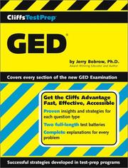 Cover of: CliffsTestPrep GED