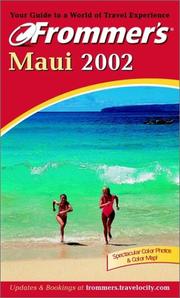 Cover of: Frommer's 2002 Maui (Frommer's Maui, 2002)