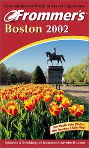 Cover of: Frommer's Boston 2002