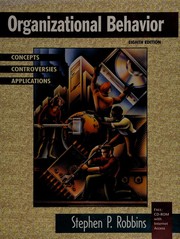 Cover of: Organizational Behavior